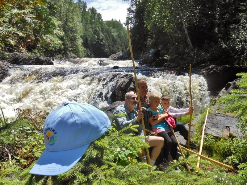 A scenic family hike to High Falls