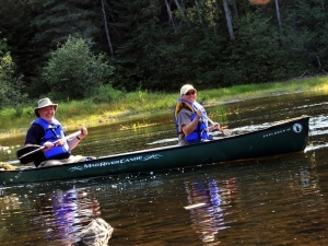 Take a relaxed canoe trip on one of our river systems