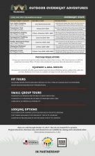Overnight Stays Rates Sheet