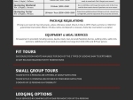 Overnight Stays Rates Sheet